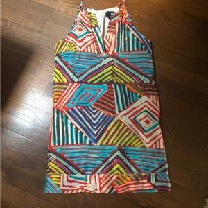 Colorful J crew dress